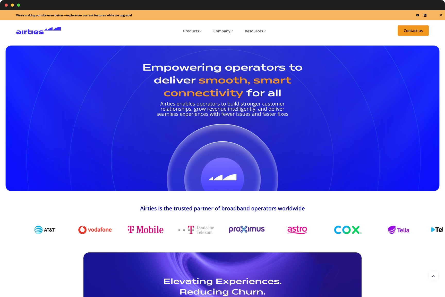 Airties.com Web Re-design