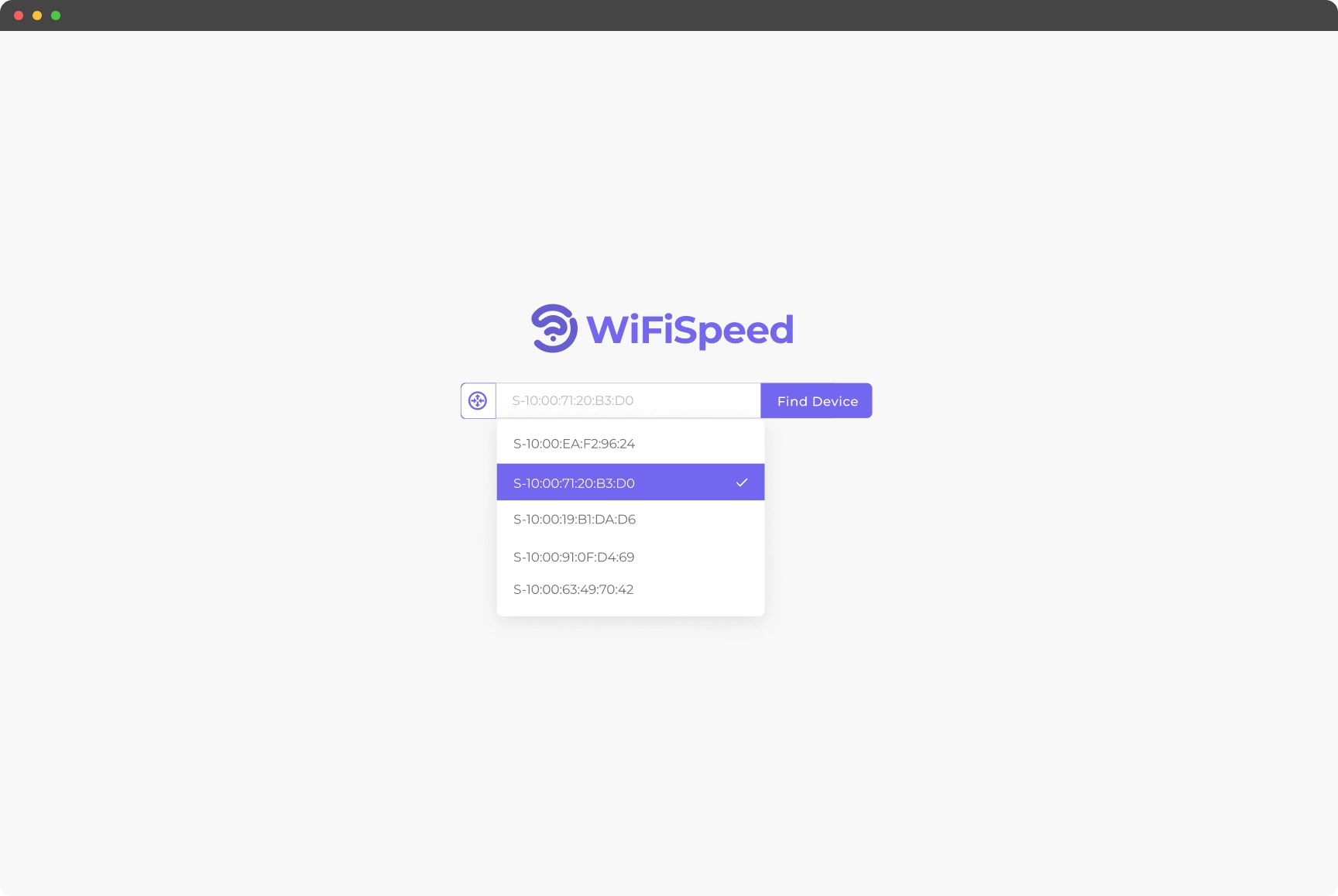 Search Interface